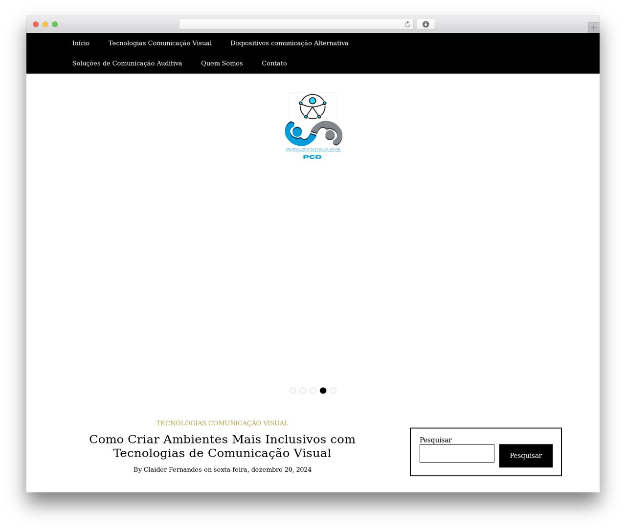 Writee top WordPress theme - comunidadepcd.com
