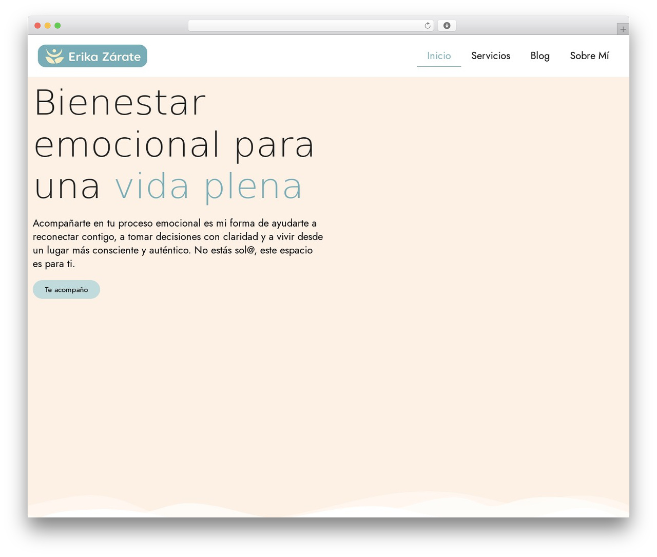 Yakeen theme WordPress - erikazarate.com