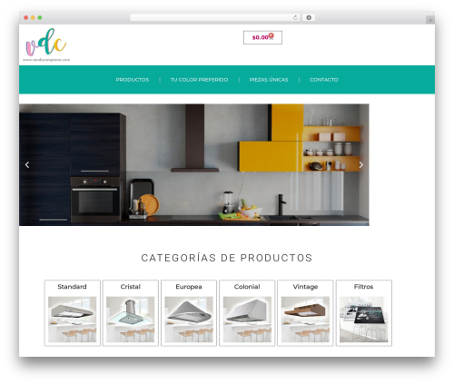 DashStore WordPress theme - vendocampanas.com