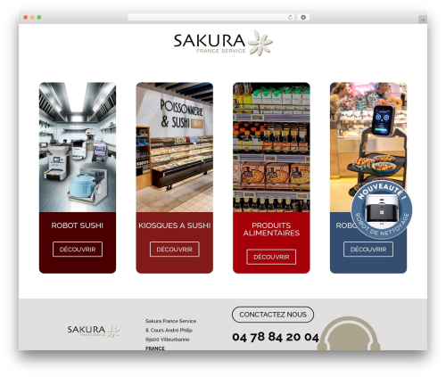 Divi theme WordPress - sakura-france.com