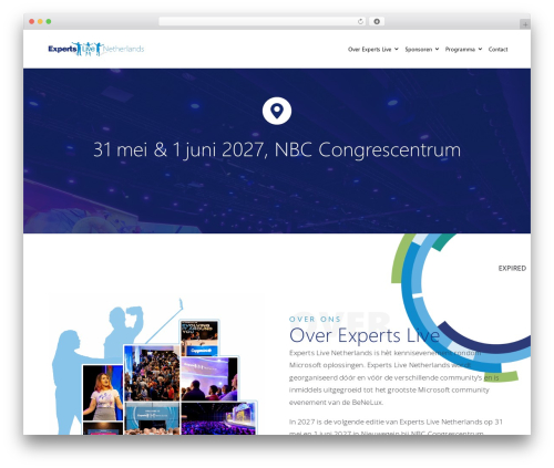 Divi WordPress theme - expertslive.nl