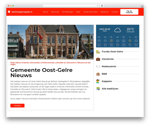Advanced contact form v4 WordPress plugin - deoostgelregids.nl