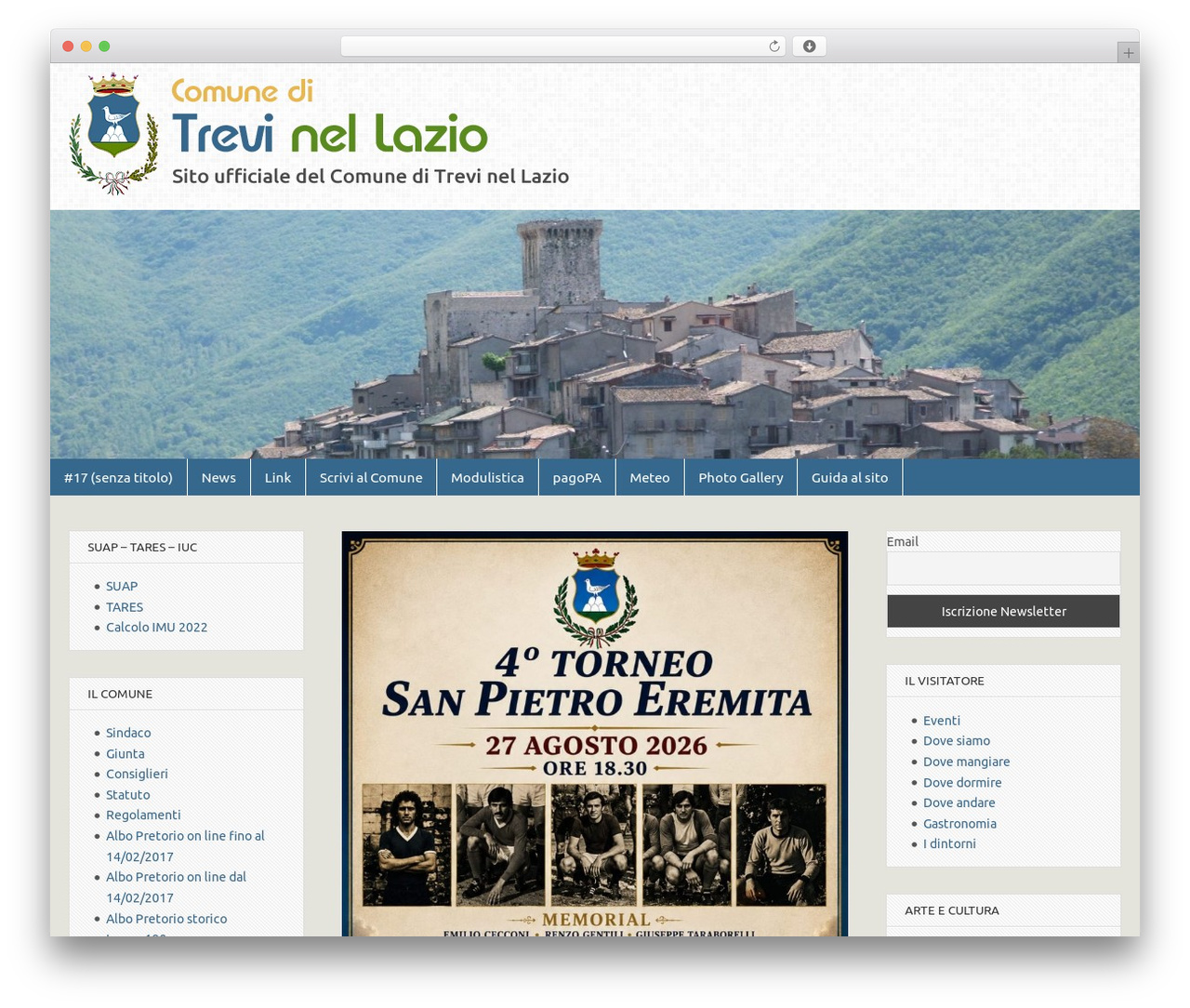 Magazine Basic free WordPress theme - comune.trevinellazio.fr.it