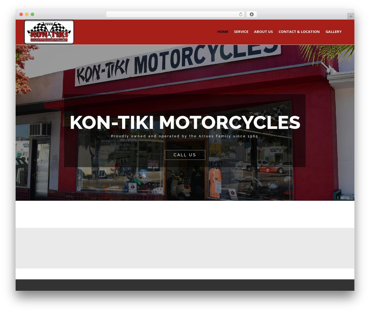 WordPress theme Create - kontikimotorcycles.com