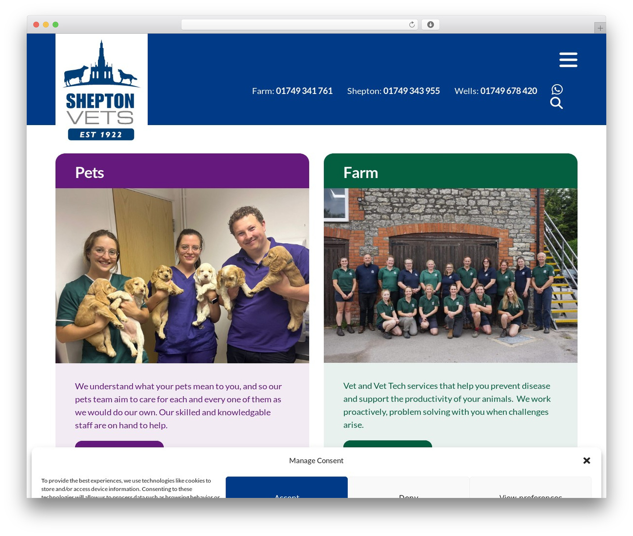 WordPress theme Shepton Vets Custom WP - sheptonvets.com WordPress theme Shepton Vets Custom WP - sheptonvets.com