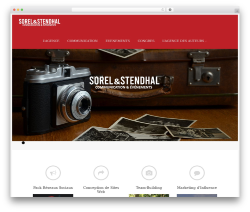 Asteria Lite premium WordPress theme - sorel-et-stendhal.com