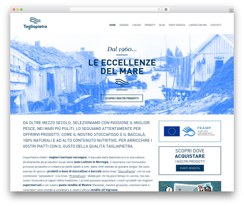 Baccala WordPress theme - tagliapietrasrl.com