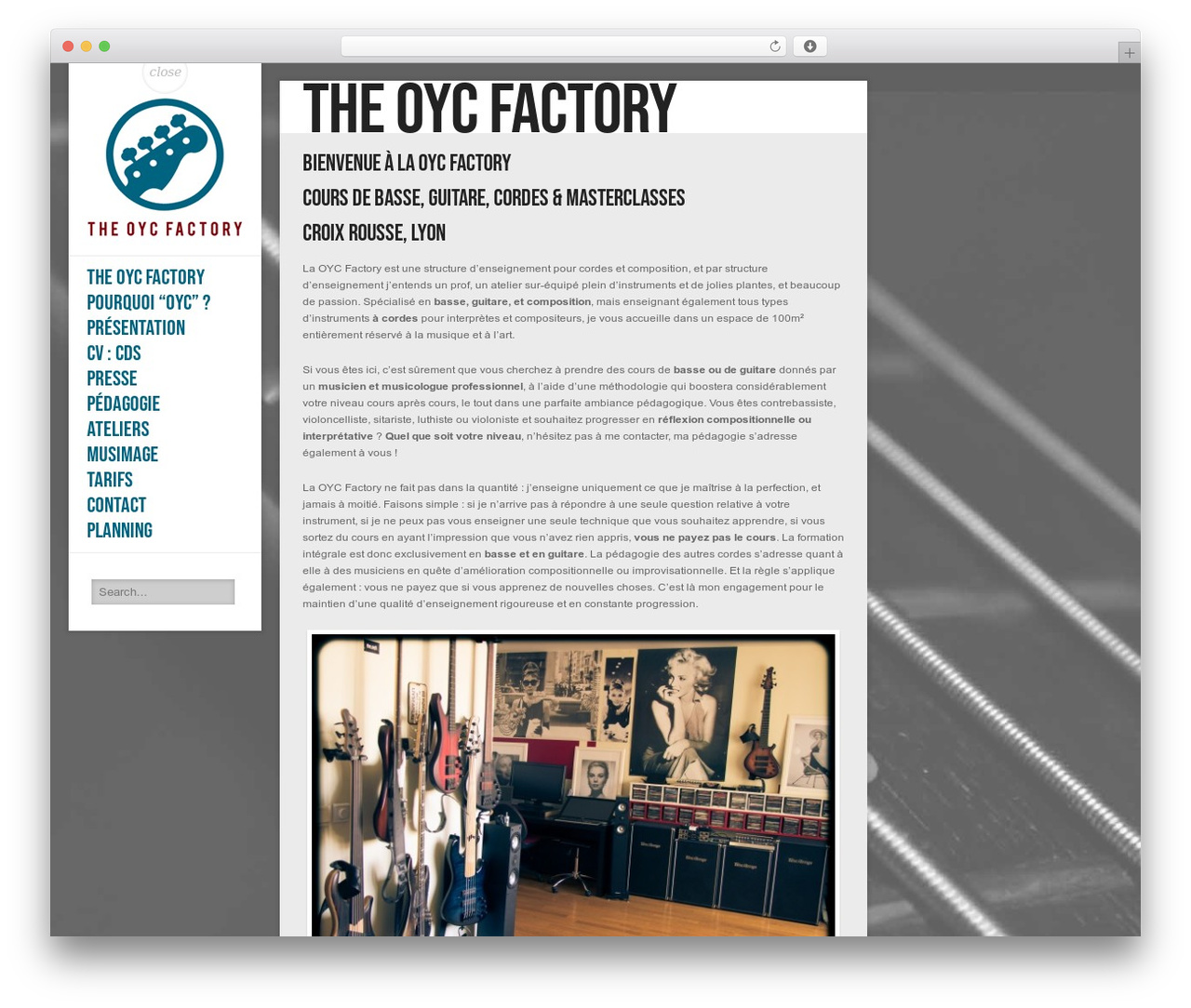 Decor WordPress theme - theoycfactory.com
