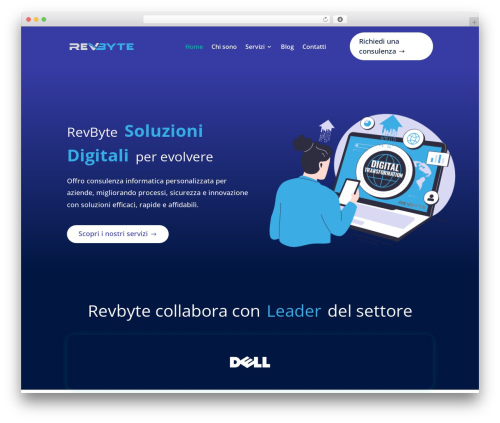 Divi WordPress theme - revbyte.it