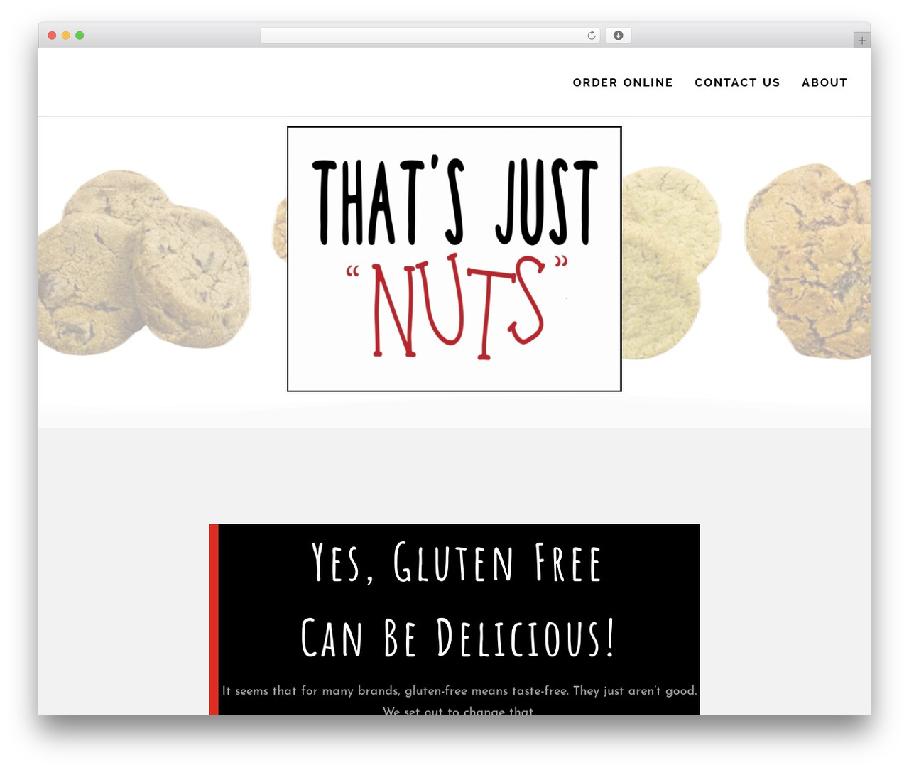 Divi WordPress theme - thatsjustnutscookies.com Divi WordPress theme - thatsjustnutscookies.com