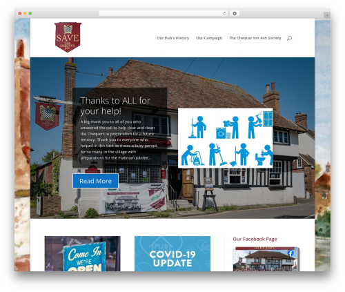 Simple facebook plugin WordPress plugin - savethechequerinn.co.uk
