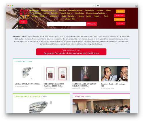 Web stat WordPress plugin - letrasdechile.cl