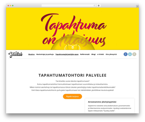 Faustus WP theme - faustus.fi