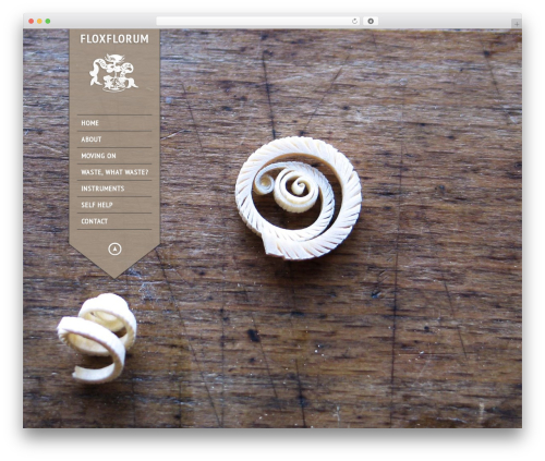 KingSize WordPress theme - floxflorum.com