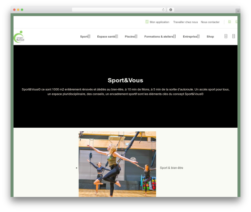 Mandha WordPress theme - sportetvous.net