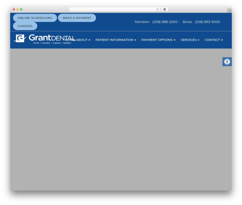 Parent Theme WordPress theme - scottwgrantdmd.com