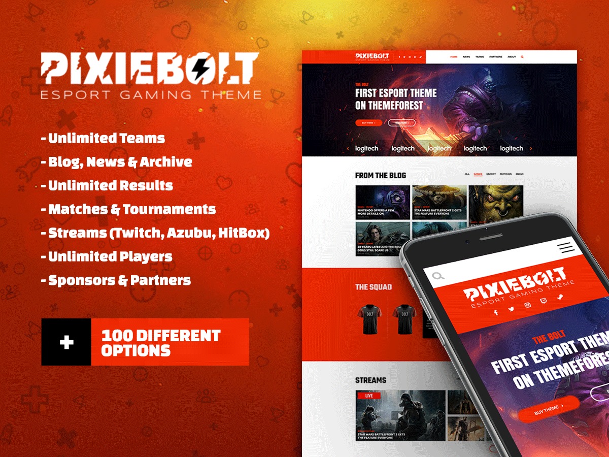 PixieBolt best WordPress magazine theme by PixieSquad.com | Shape The Gaming