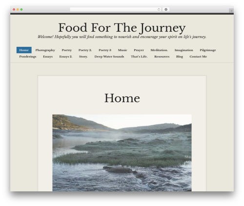 Radcliffe 2 - WordPress.com WordPress theme - foodforthejourneyblog.com
