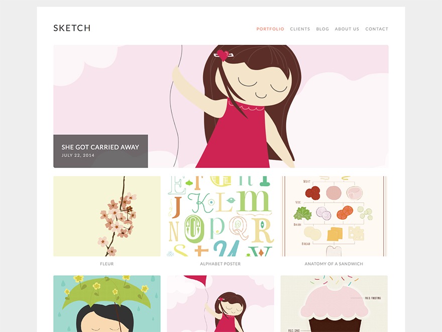 Sketch – WordPress.com personal WordPress theme by WordPress.com