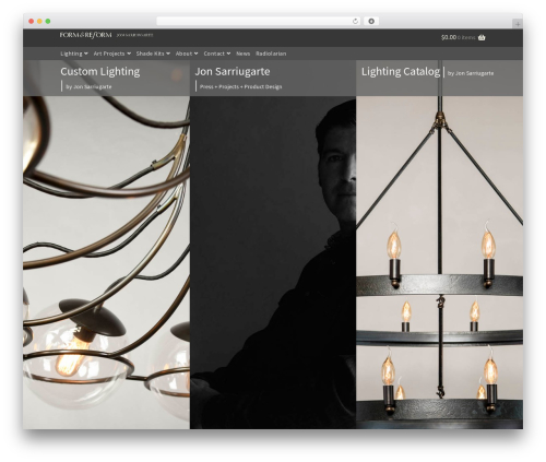 Storefront best free WordPress theme - formandreform.com