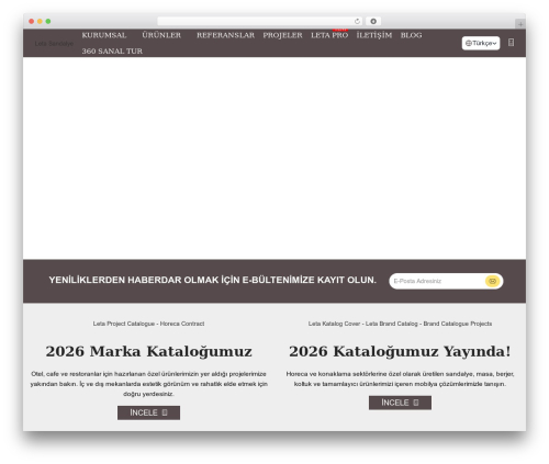 Theme WordPress İnweb - Theme V-2 - www.leta.com.tr
