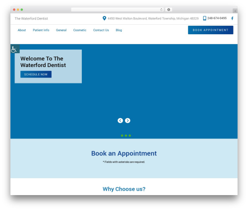 Theme WordPress Theme 26 - thewaterforddentist.com