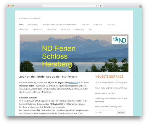 Tiny Framework WP theme - nd-hersberg.de Tiny Framework WP theme - nd-hersberg.de