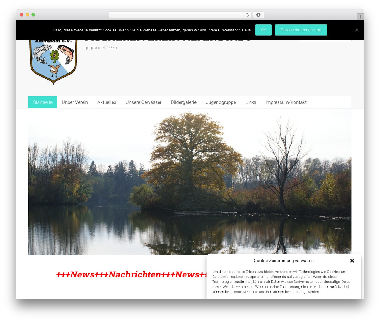 WordPress theme Accelerate - fischereiverein-altenstadt.de