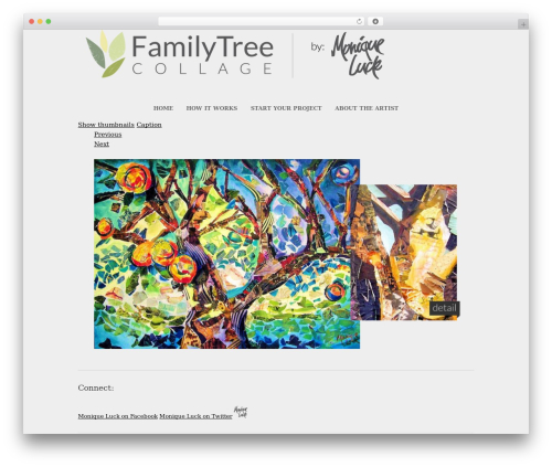 WordPress theme base - familytree.moniqueluck.com