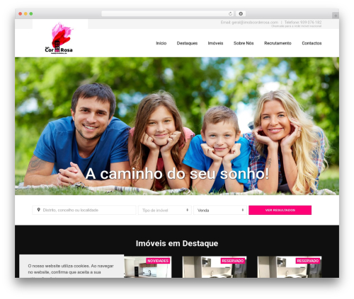 WordPress theme ImoStartPro - imobcorderosa.com