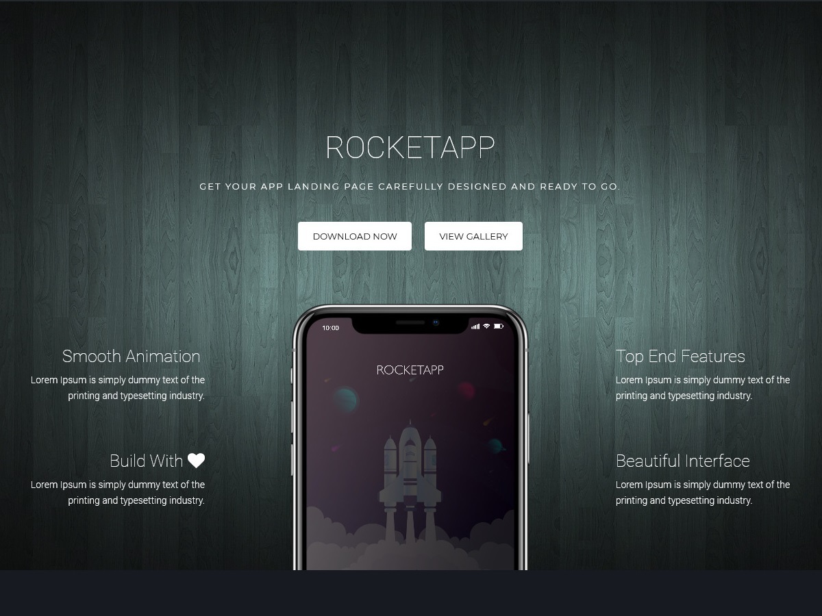WP-RocketApp theme WordPress by ThematicWebs