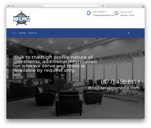 WP theme Consultancy - sendersmedia.com
