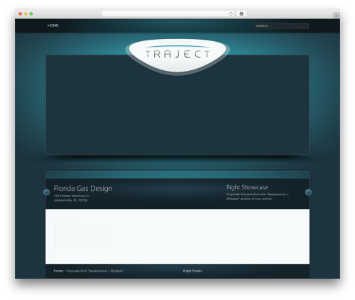 WP theme Traject - floridagasdesign.com