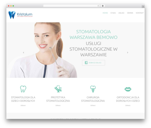 cherry theme WordPress - kristalum.pl