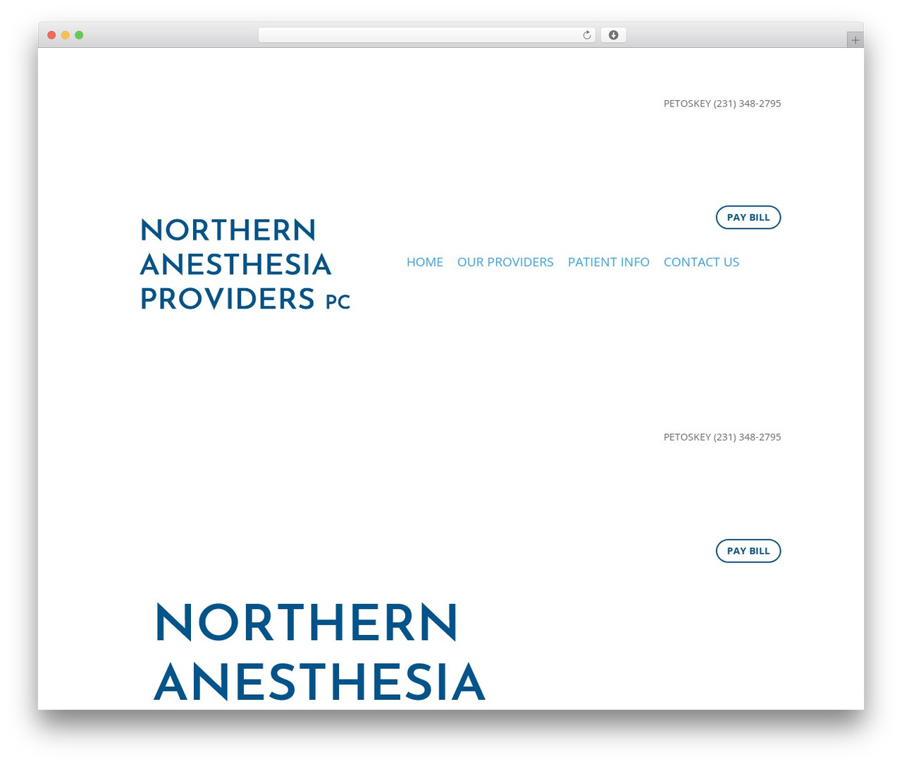 Divi WordPress theme - northernanesthesiaproviders.com