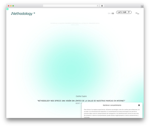 GeneratePress theme WordPress - nethodolo.gy