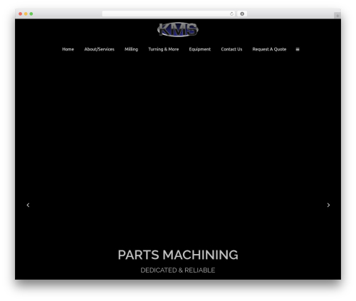 Mikado One theme WordPress - kingerymfg.com