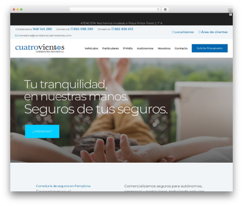 ShieldGroup best WordPress theme - correduriacuatrovientos.com
