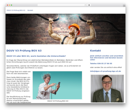 Theme v2 WordPress theme - dguv-v3-pruefung-bgv-a3.de