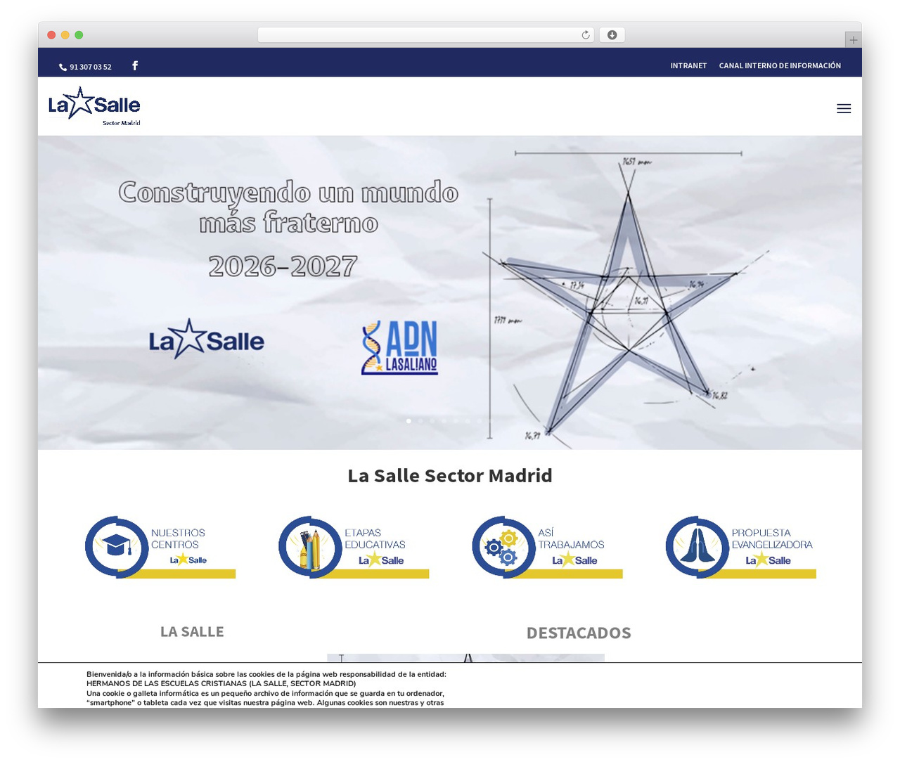 Theme WordPress Divi - lasallemadrid.es Theme WordPress Divi - lasallemadrid.es