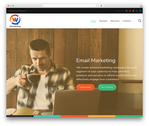 Portfolio kit WordPress plugin - wesocialchamp.com