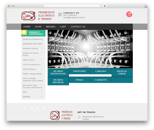 WordPress theme Branchy - www.progressive.net.pk