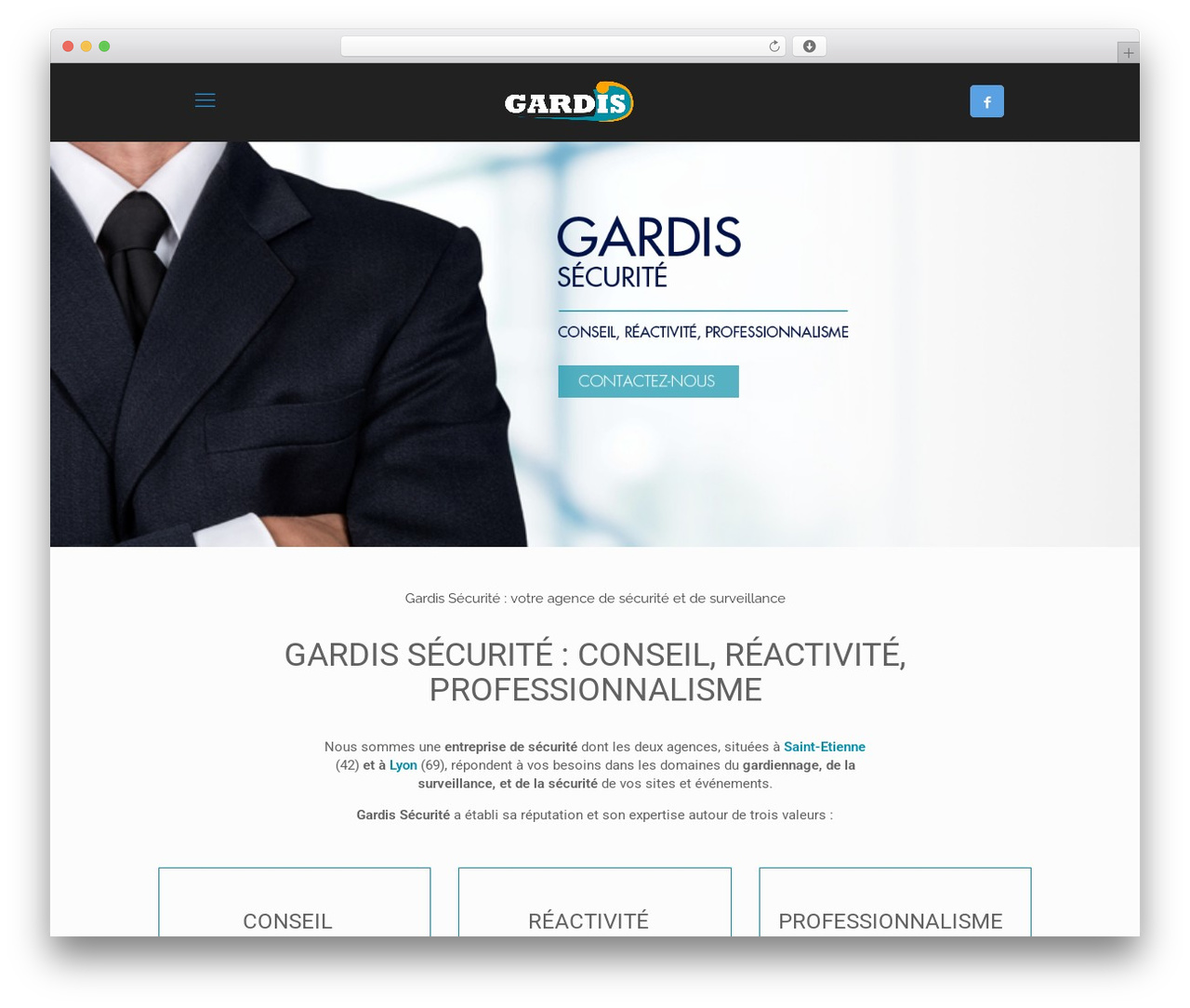 Betheme WordPress theme - securite-gardis.fr