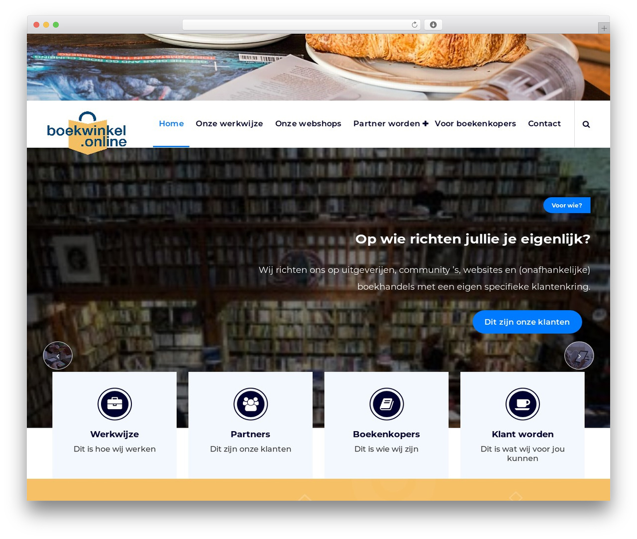 Spintech theme WordPress - boekwinkel.online