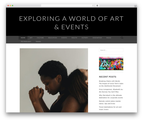 Suits WordPress theme - bluesharp.org