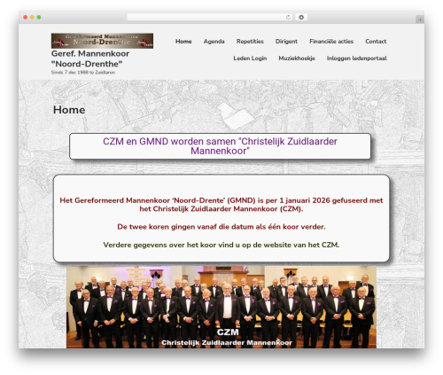 Theme WordPress Atomic Blocks - mannenkoornoorddrenthe.nl