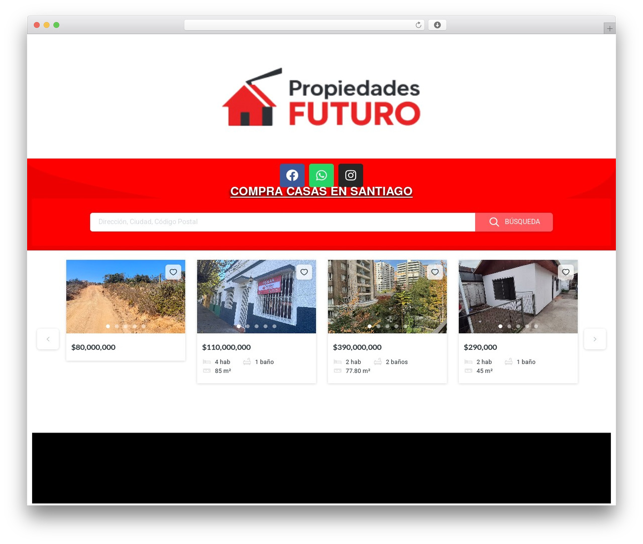 Theme WordPress Hello Elementor - propiedadesfuturo.cl