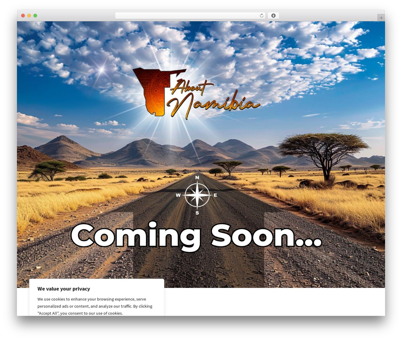 WordPress theme Storefront - about-namibia.com