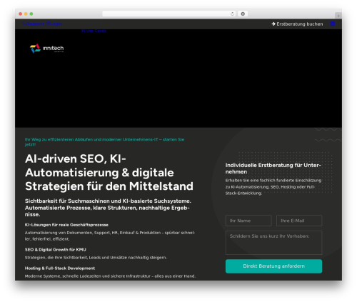 Uncode privacy WordPress plugin - innitech.de