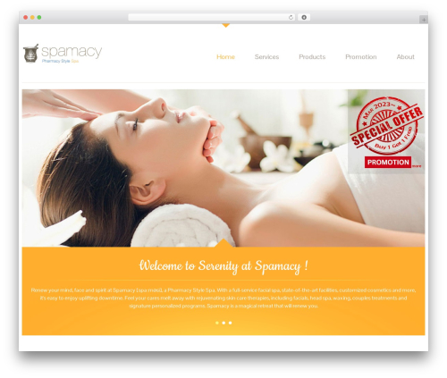 cherry theme WordPress - spamacy.com